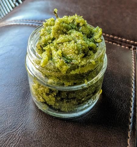 green tea body scrub recipe