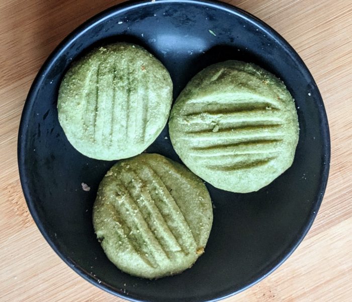 matcha shortbread